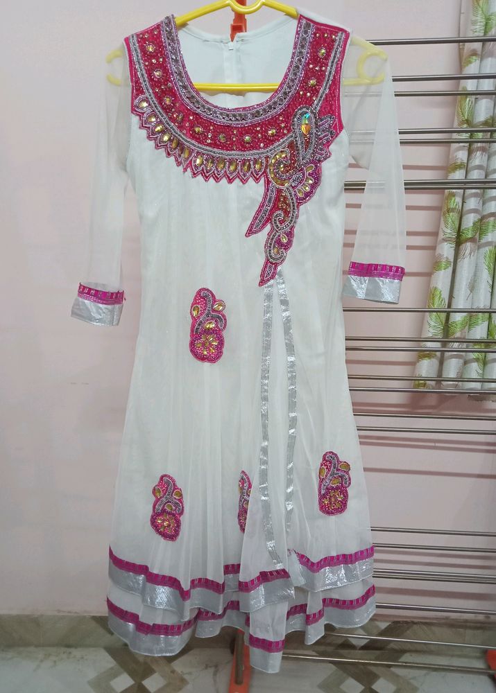 White Suit with Duppta and Lengins for Party Wear