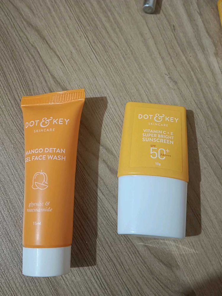 Dot N Key Mini Sunscreen And Facewash