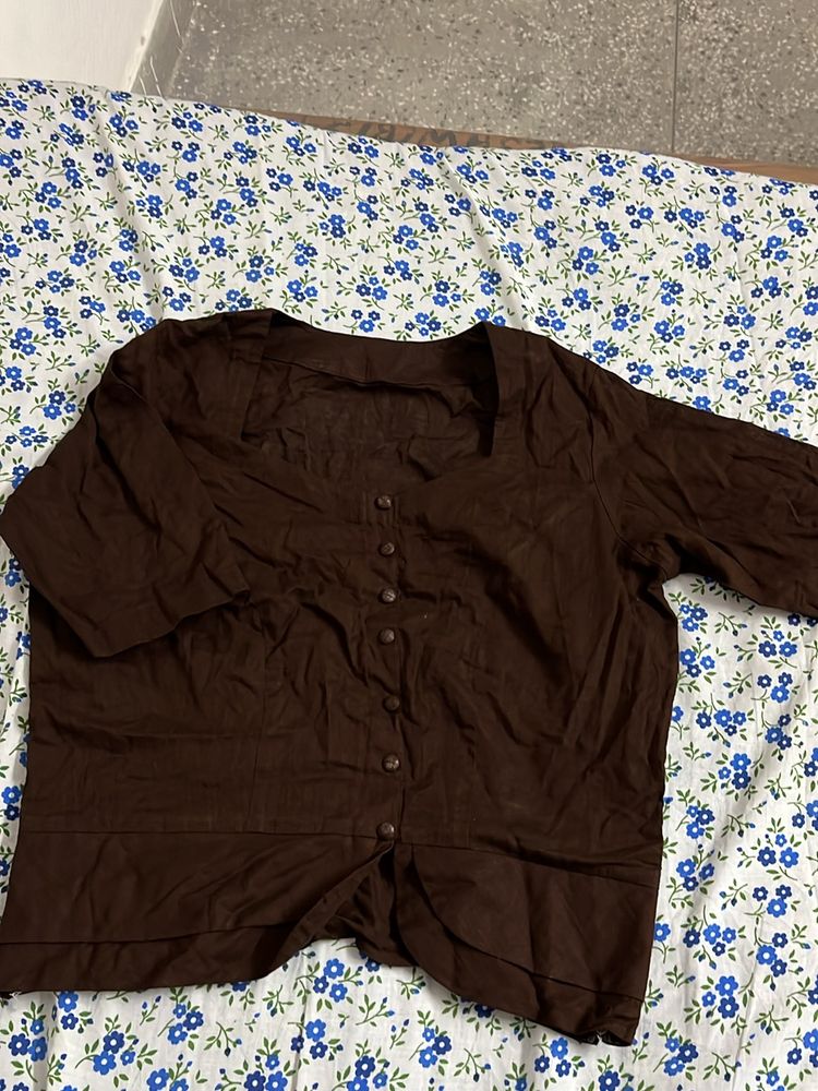 Linen Top (Stitched)