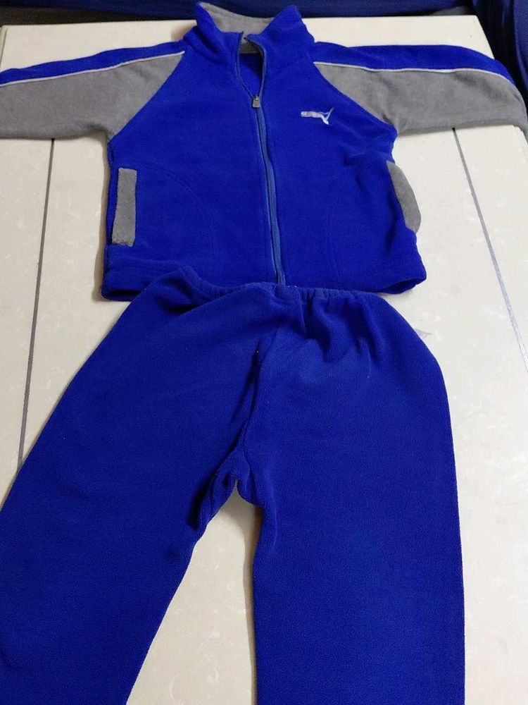 Blue Tracksuit Set