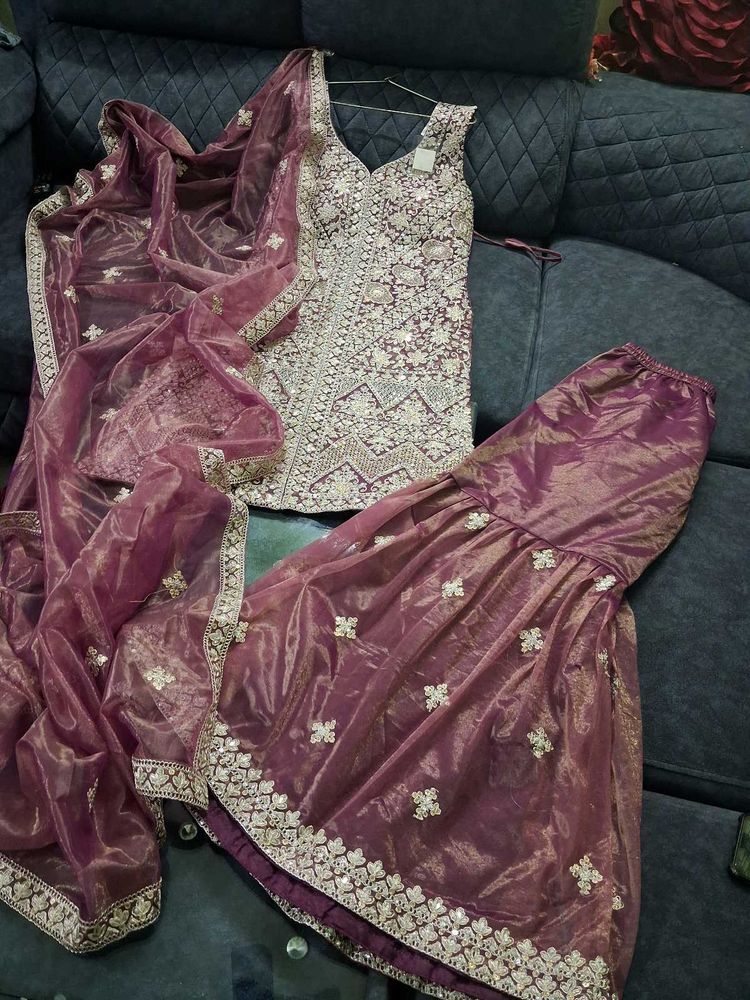 Elegant Embroidered Salwar Suit