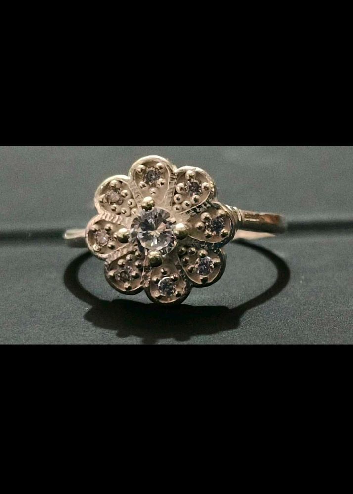 pure silver flower Ring# fixed price