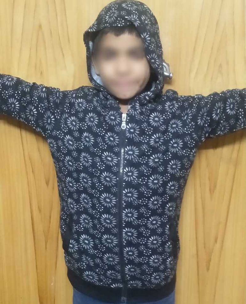 Floral Zip-Up Hoodie