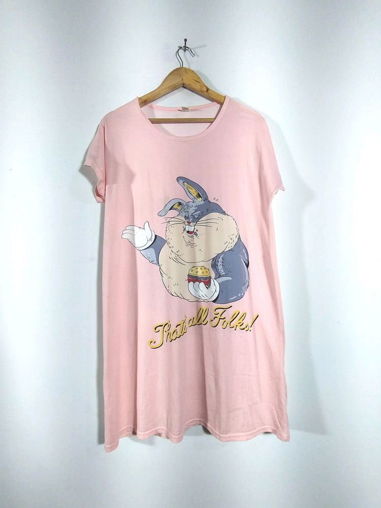 Pink Printed Dress (Women&#39;s)