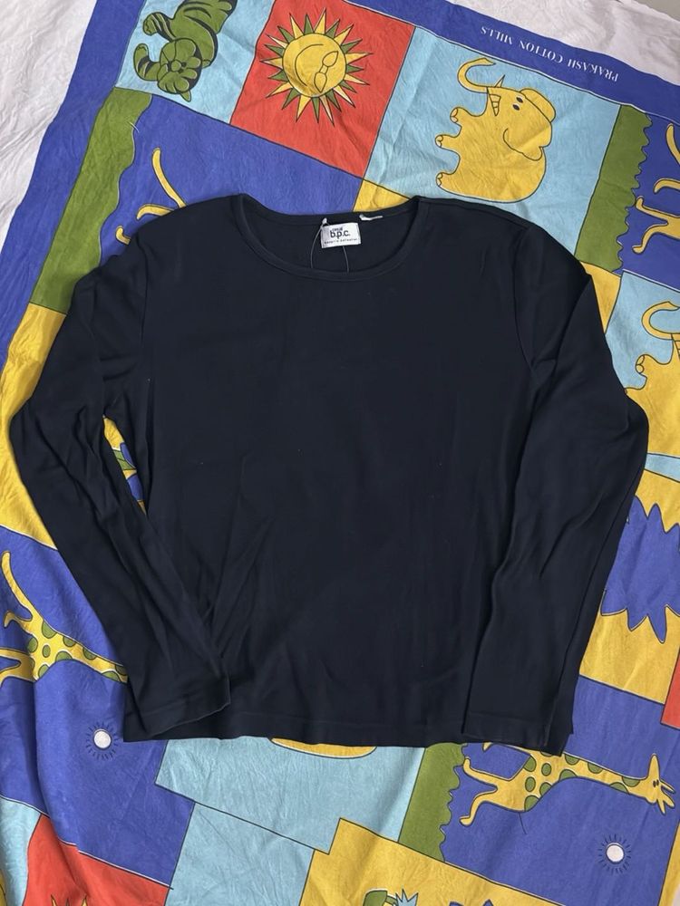 Long Sleeve Black Top