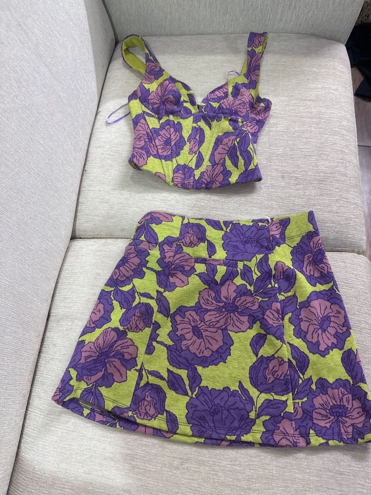 ZARA FLORAL CO-Ord Set