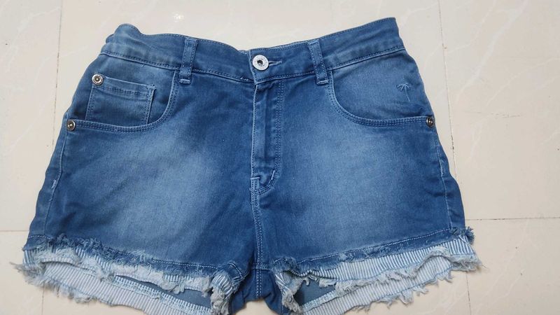 Denim Shorts For Girls