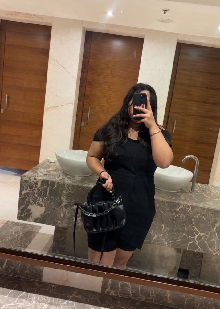 Stylish Black Mini Dress