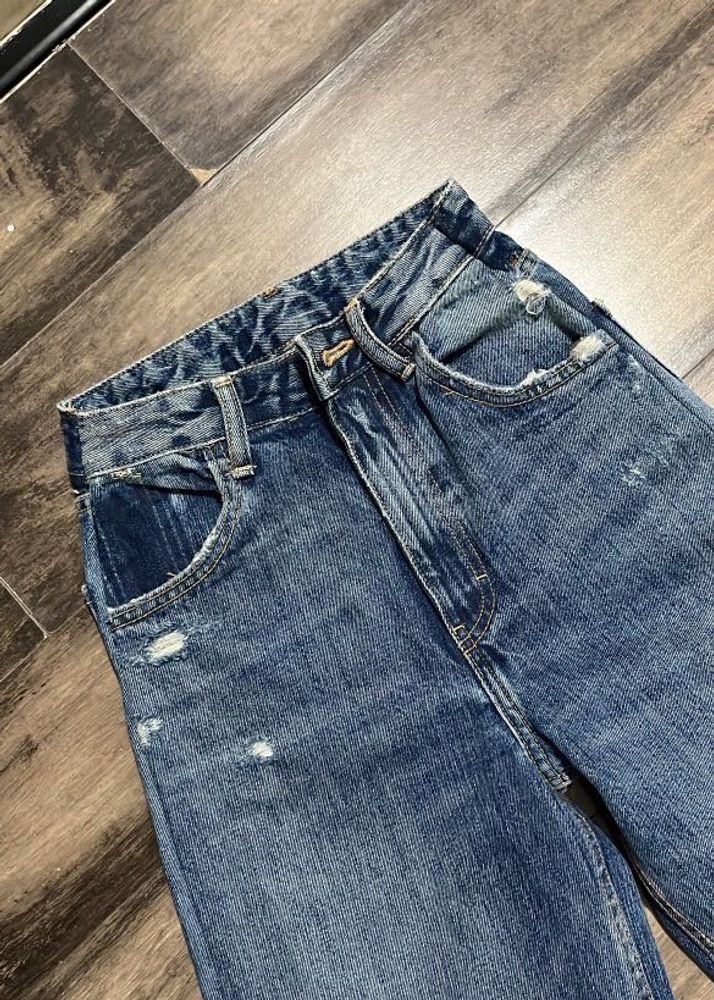 Distressed Denim Jeans