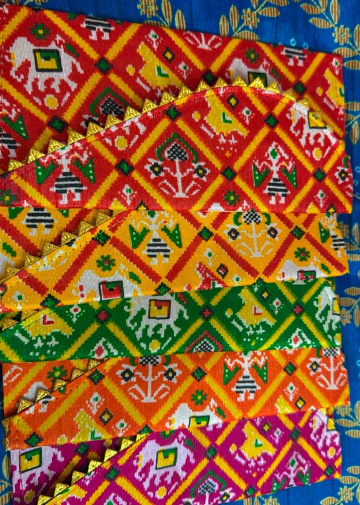 Colorful Patola Fabric envelope-piece