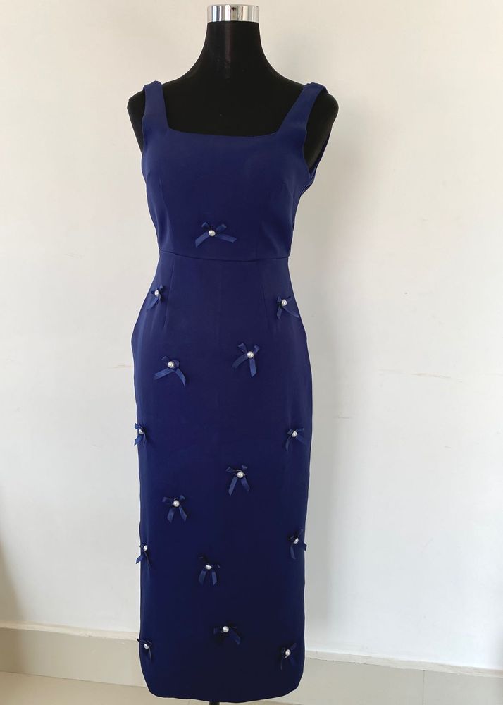 Royal Blue Elegant Bodycon