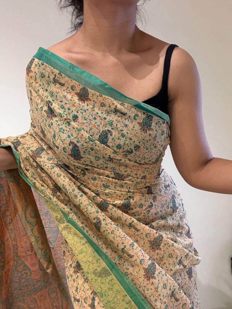 Green Colour Saree..