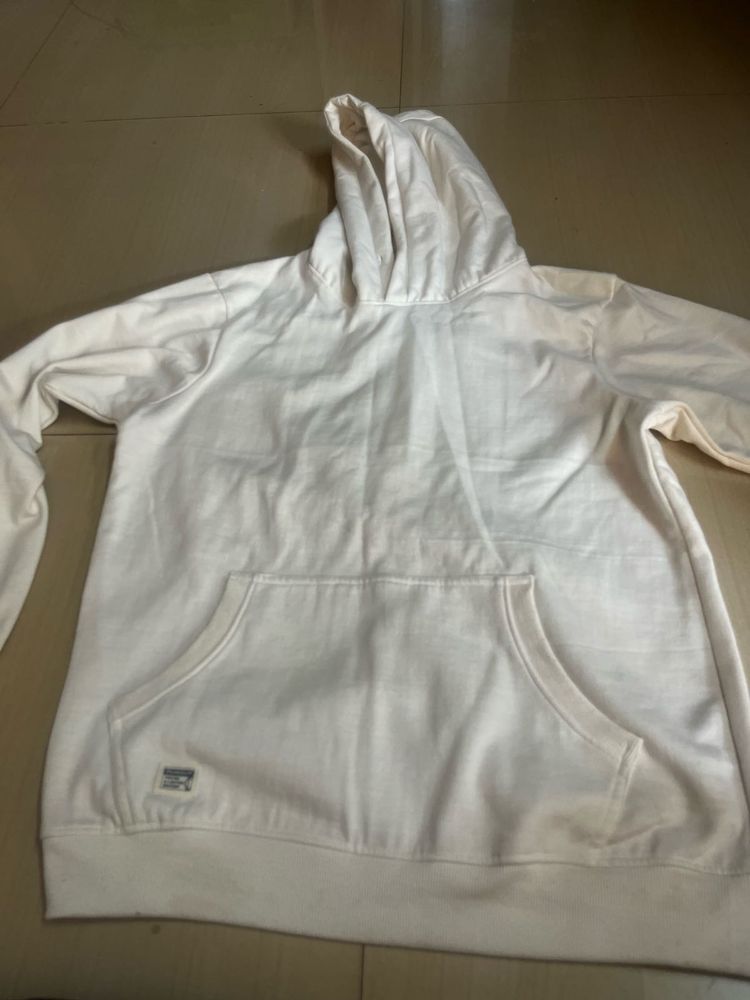 Pure White Hoodie