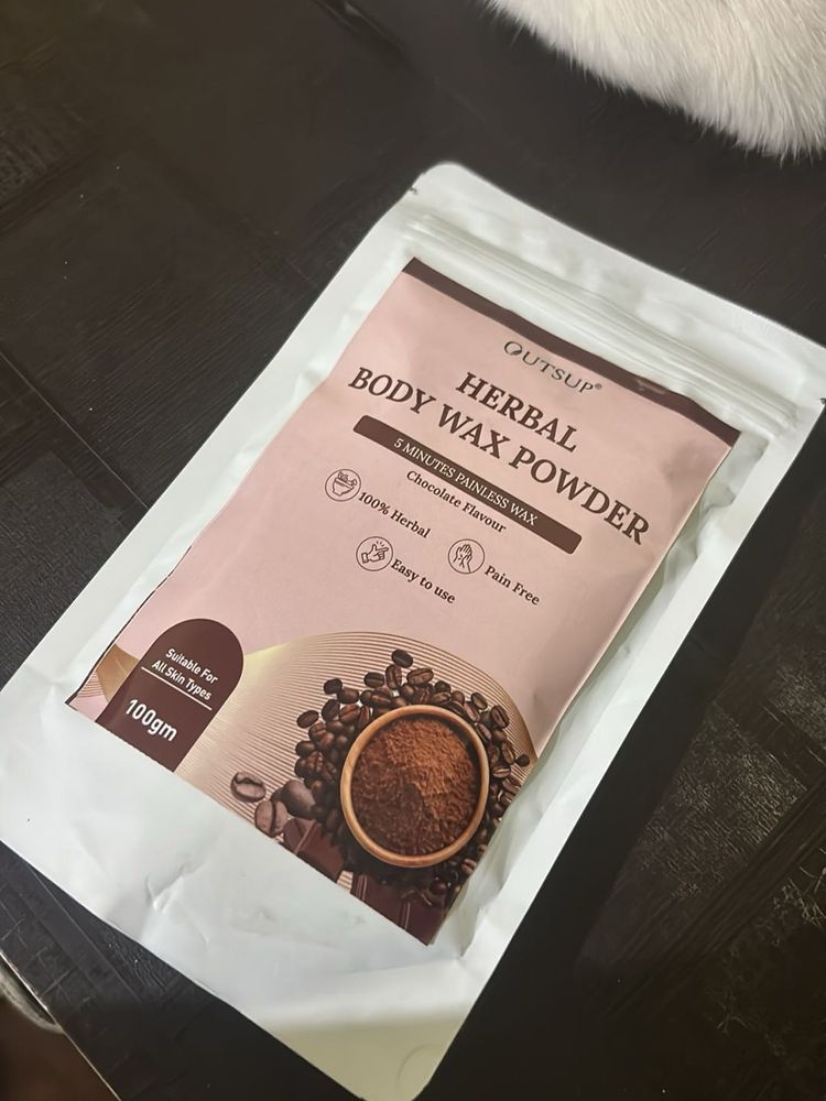 🍫 OUTSUP – Herbal Body Wax Powder (Chocolate Flav