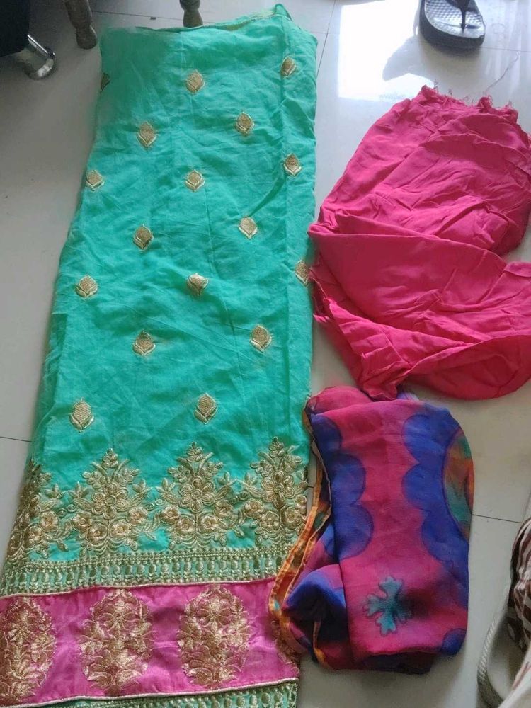 Embroidered Salwar Suit unstitched dress