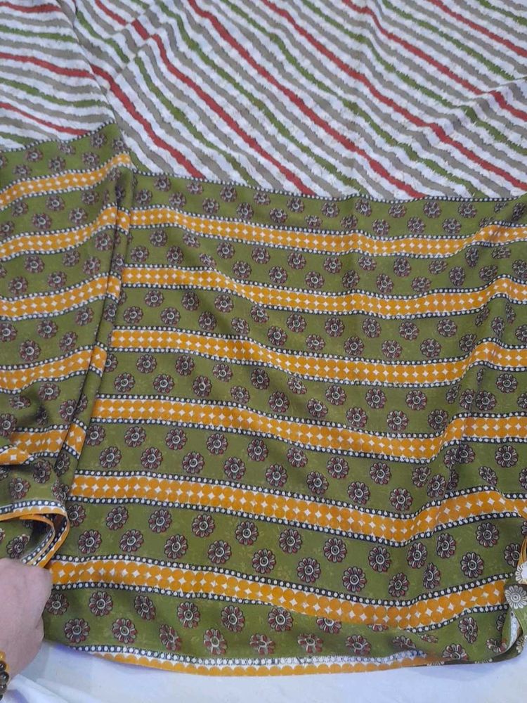 Printed Saree