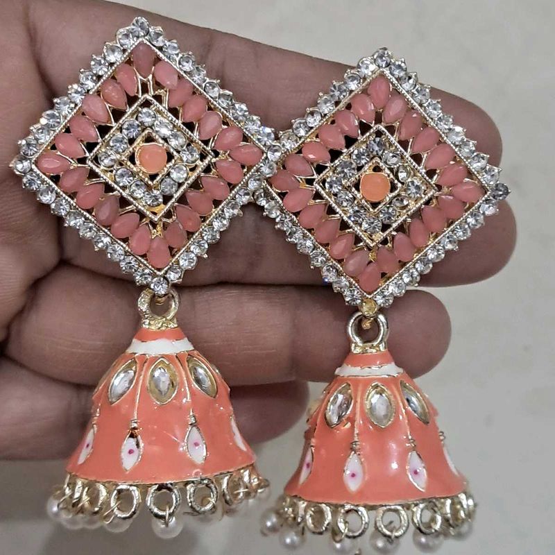New Party Wear Wedding Earrings