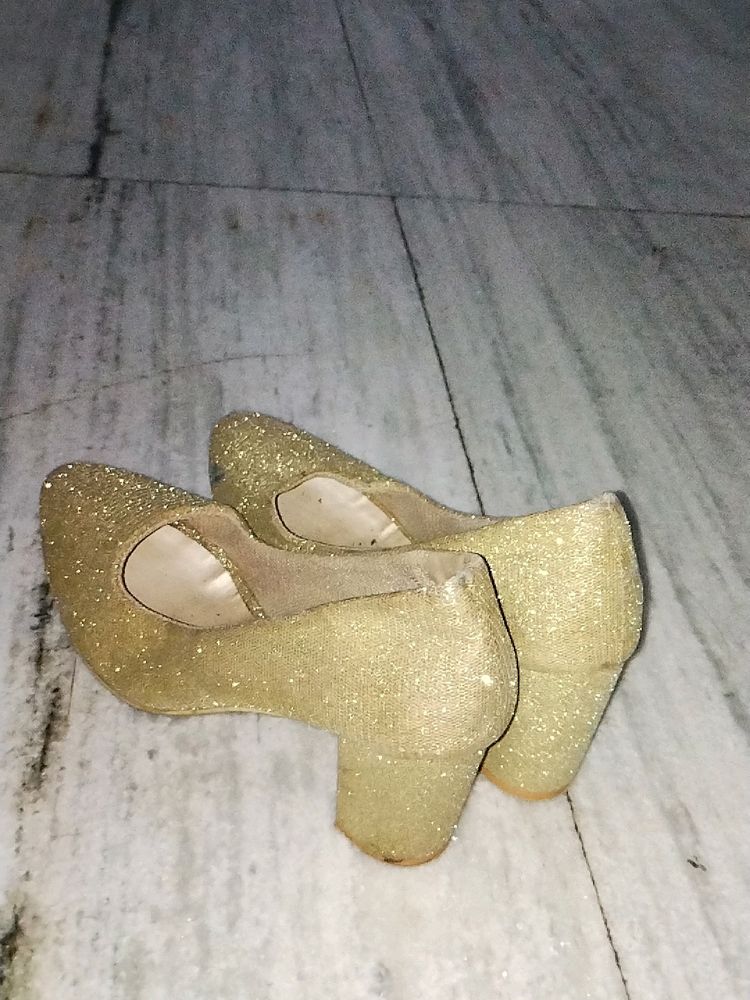 Bridal Golden Heels
