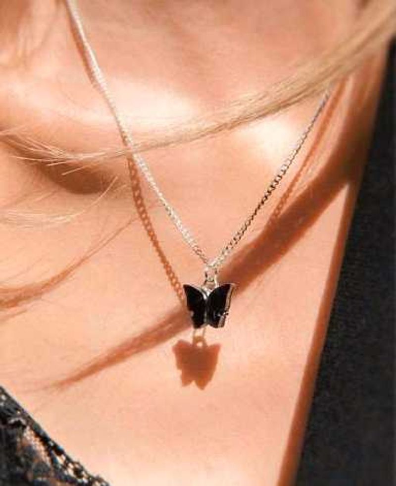 Butterfly Pendant Necklace