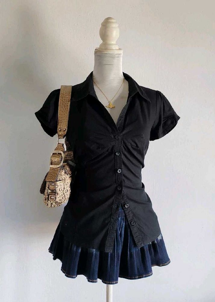 Y2k Dorothy Perkins Button Down