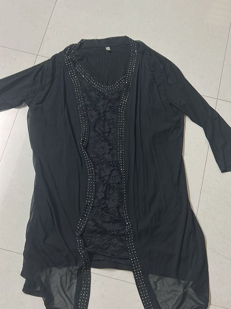 Black Laced Top