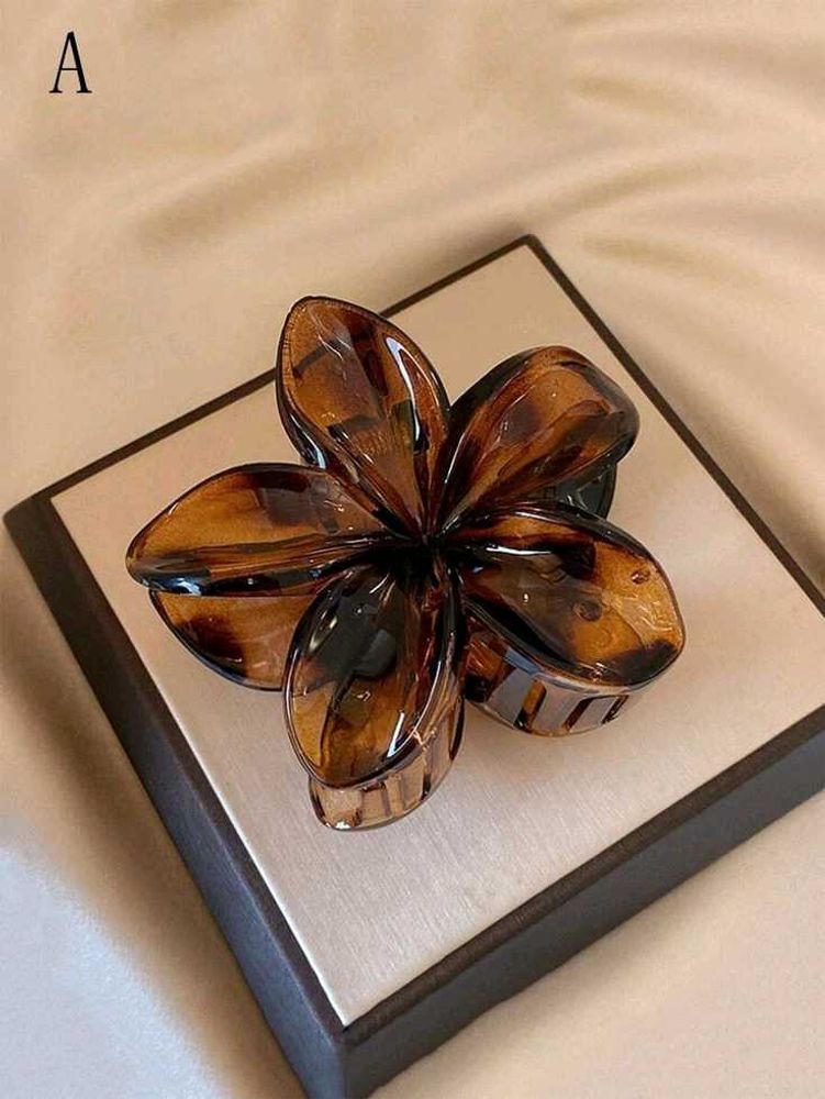 Flower Hair Claw Clip