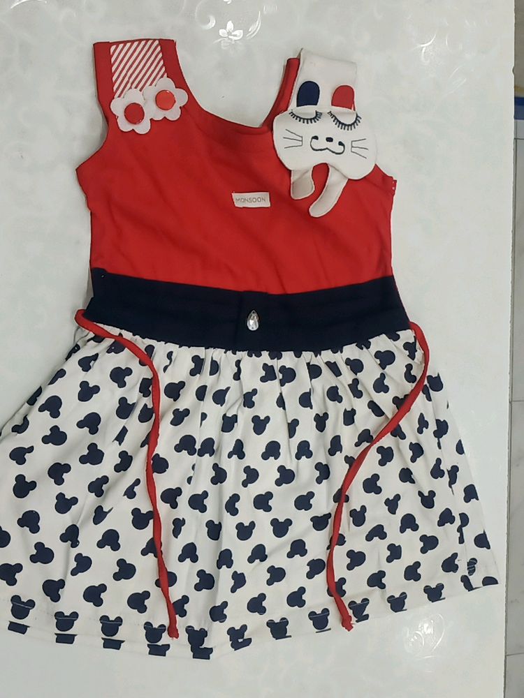 Girl Frock(New) 2-3 Year