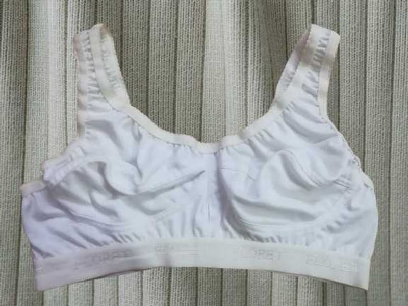 Comfortable White Bra