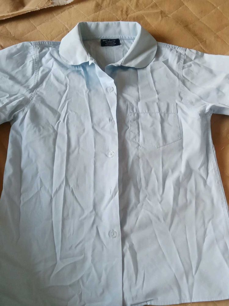 Blue Button-Down Shirt