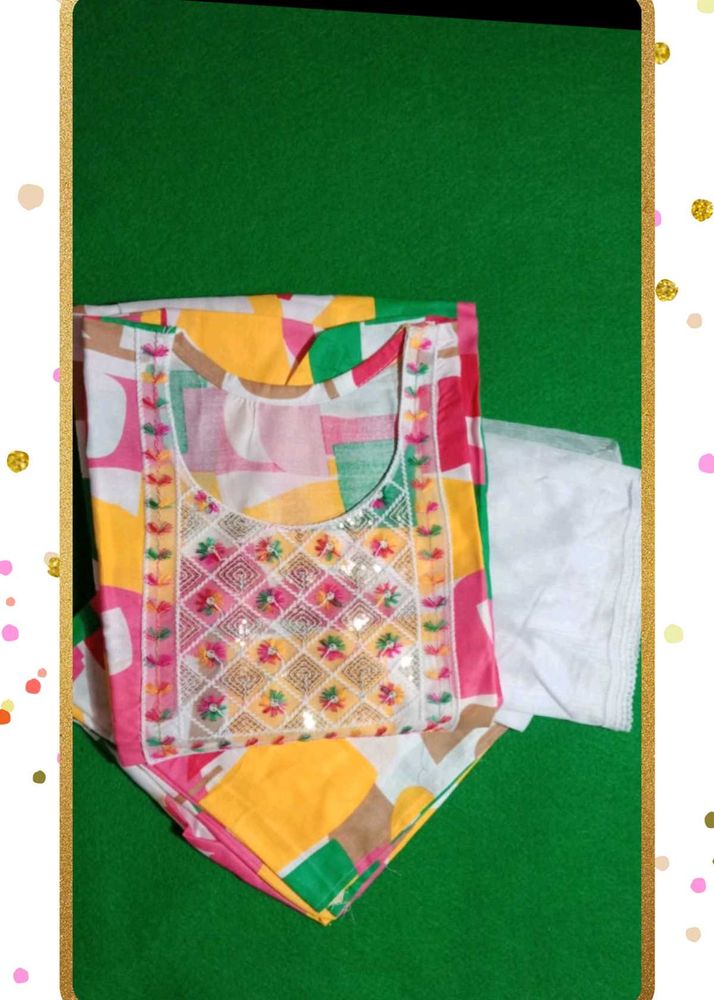 Colorful Embroidered Salwar Kameez