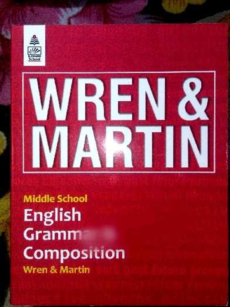 Wren &amp; Martin English Grammar Book