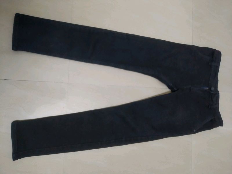 Mens Black Jeans Size 30