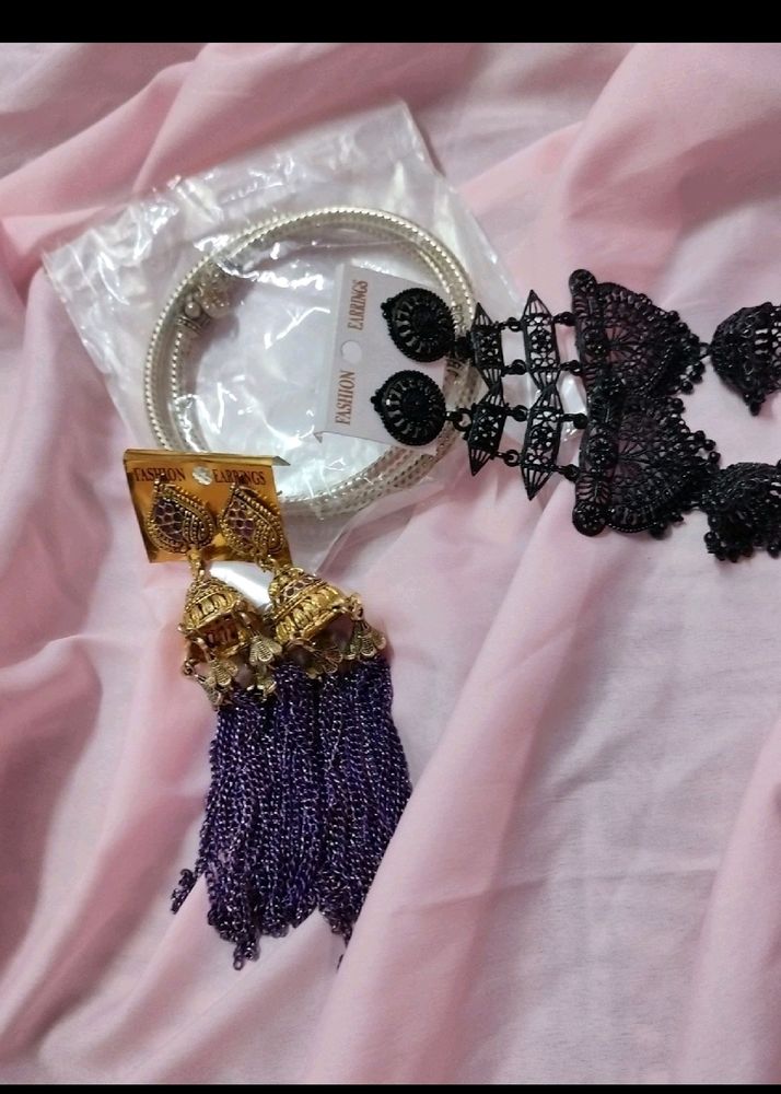 Boho Anklets With 2 Earings