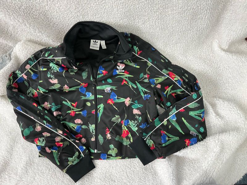 Adidas Original Crop Jacket Size 10