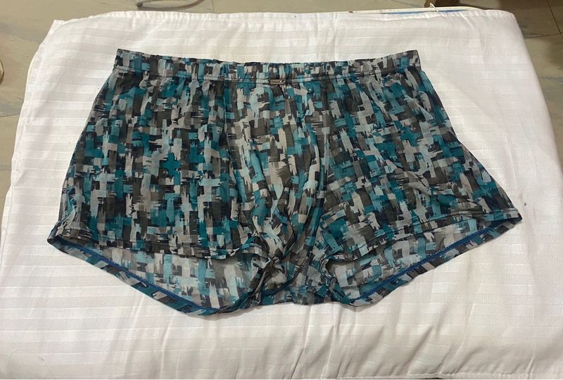 Patterned Sleep Shorts 32-38