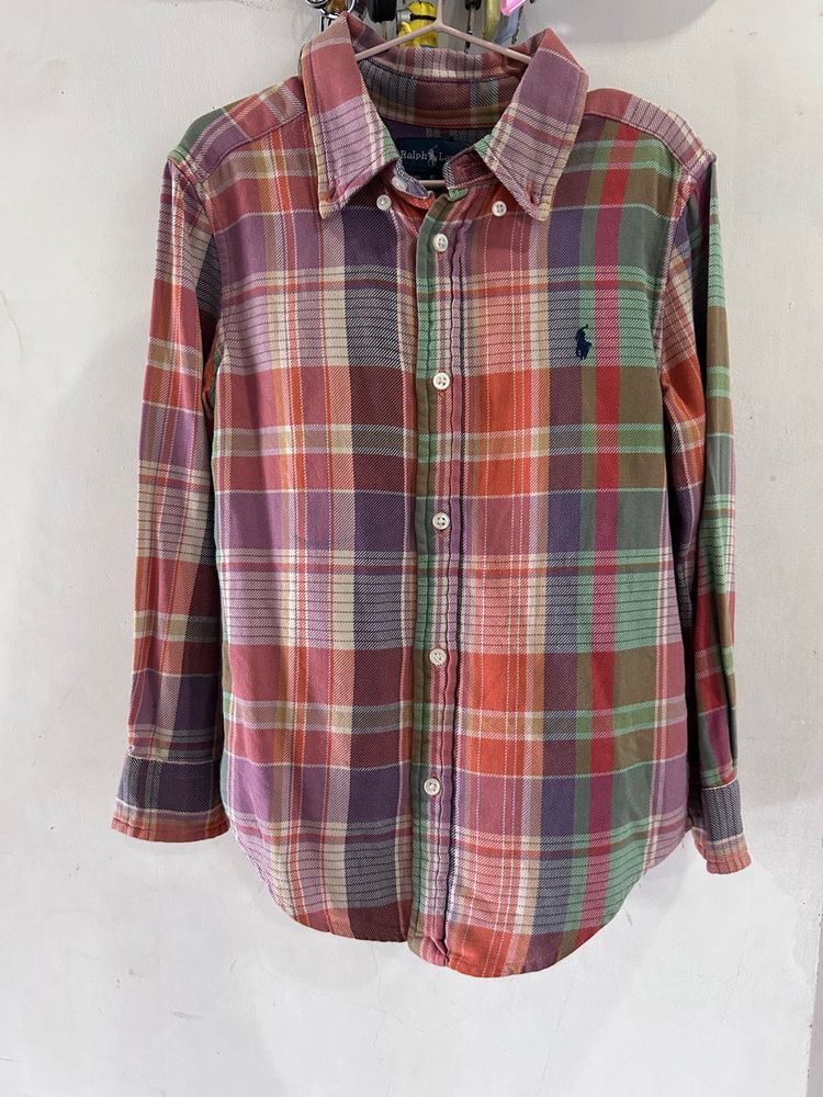 Ralph Lauren Plaid Shirt