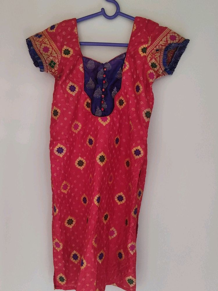 Heavy Bandhani Dress
