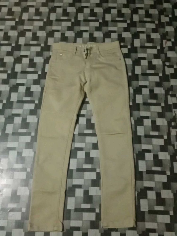 Khaki Casual Pants