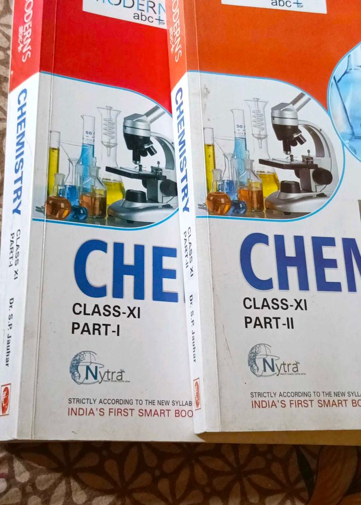 Chemistry Class XI Textbook Set