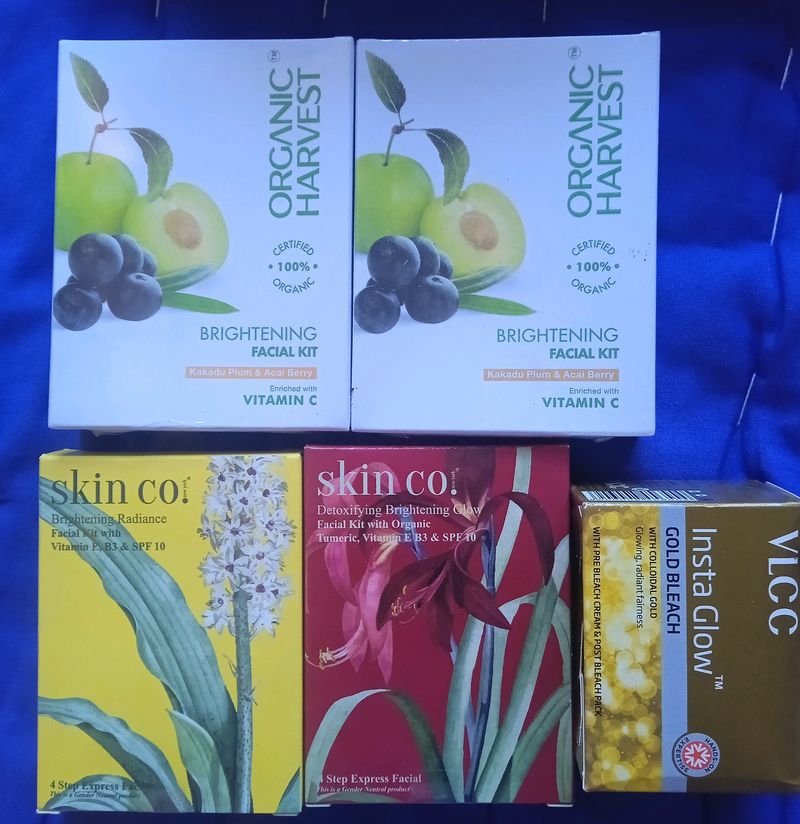 Skin Co.&amp; Organic Harvest Facial Kit