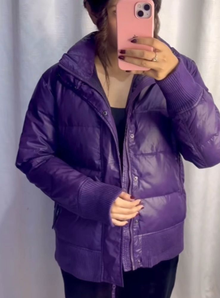 Purple Puffer Jacket