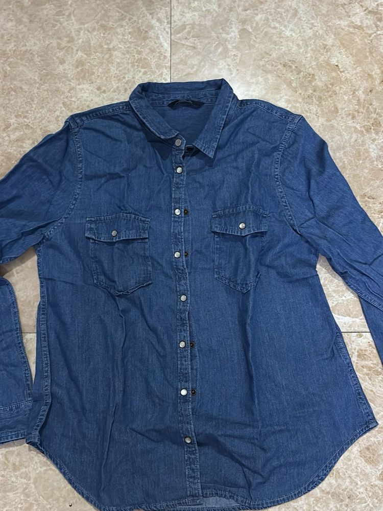 Denim Style Shirt