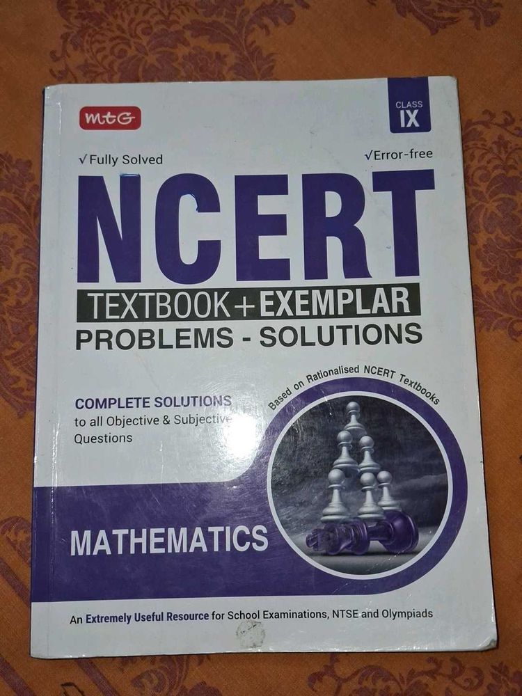 NCERT Class IX Textbook + Exemplar