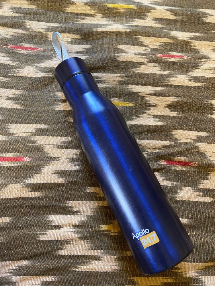 Brand New Blue Apollo Water Bottle