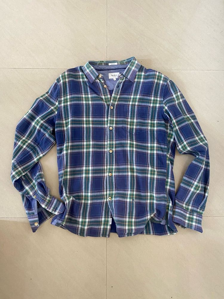 Checked Flannel Shirt