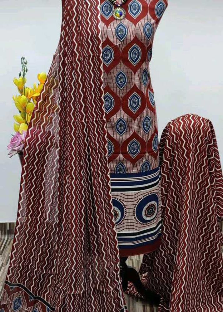 Soft Cotton Rayon Dress Material