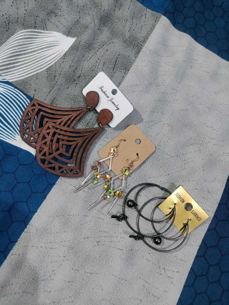 Earrings Trio Pack