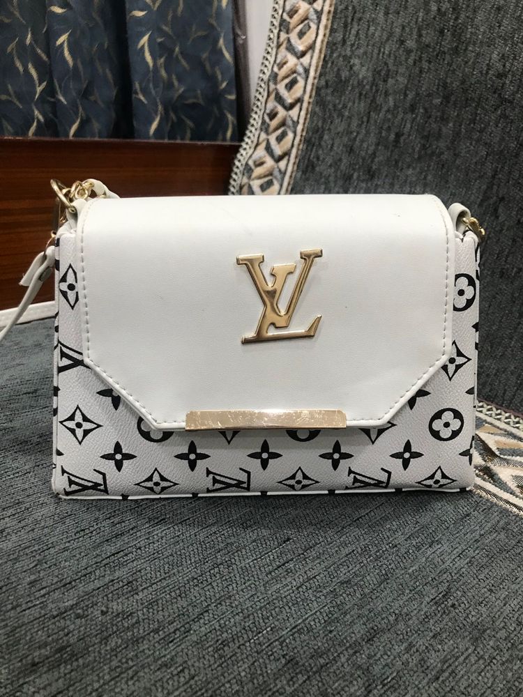 White Sling Bag