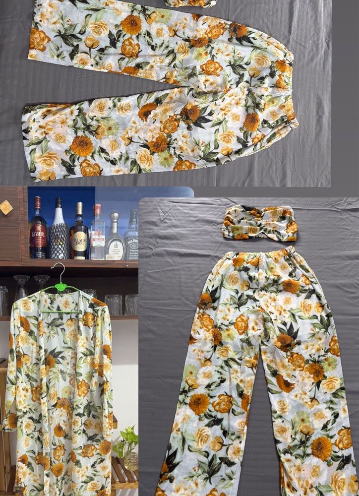Floral 3 Piece Matching Set