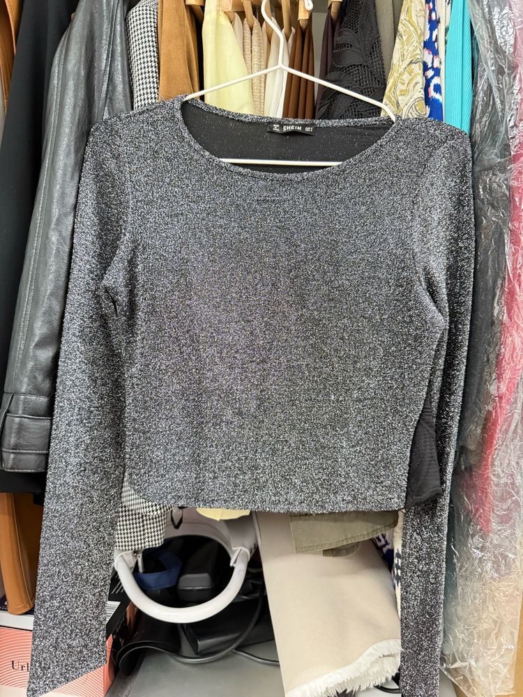 Sparkly Long Sleeve Top